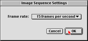 QuickTime Settings Window