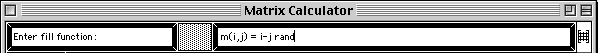 Entered fill function