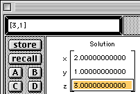 LinSys Solution for system